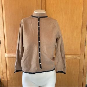 Vintage Scotch Nap Doe Skin 100% Wool Sweater